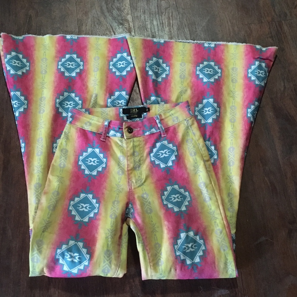 L&B Multicolor Patterned Women Jeans